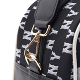  Túi Trống MLB Korea Monotive Crossbody NY Yankees Black - 7ACRMT13N-50BKS 
