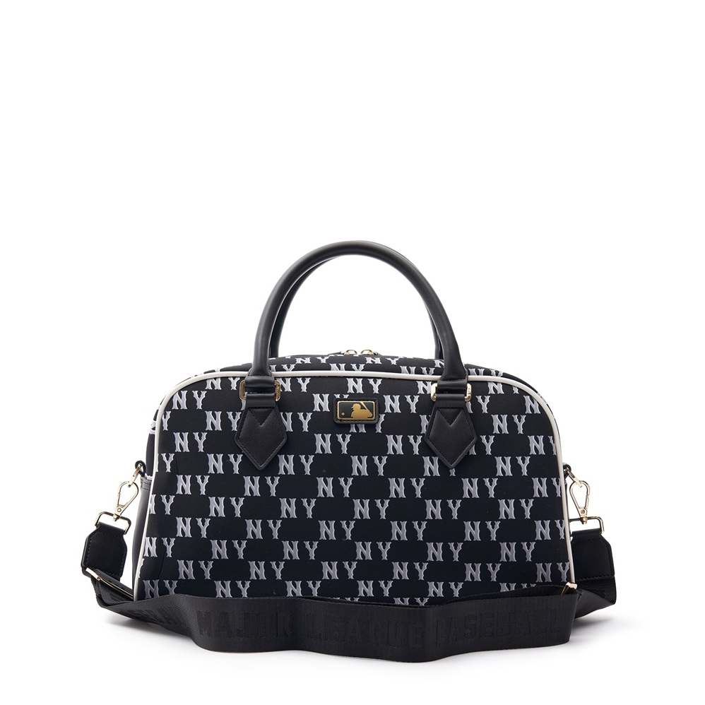  Túi Trống MLB Korea Monotive Crossbody NY Yankees Black - 7ACRMT13N-50BKS 