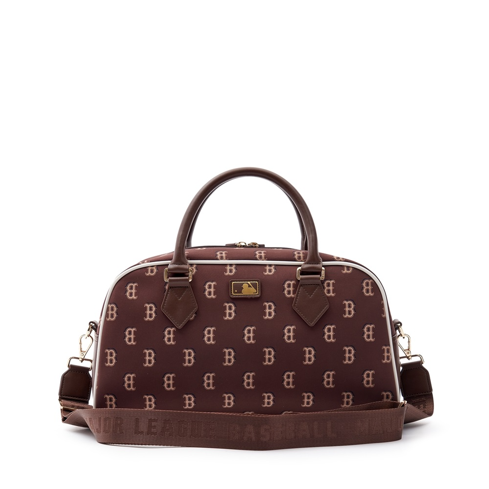  Túi Trống MLB Korea Monotive Crossbody Boston Brown - 7ACRMT13N-43BRD 