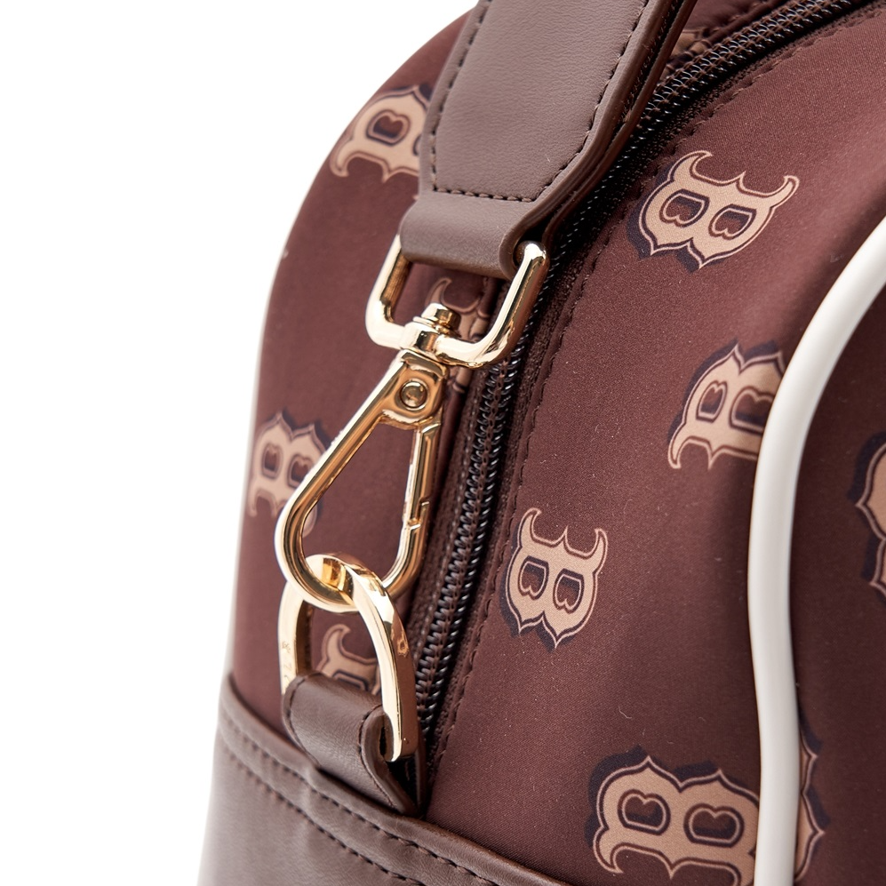  Túi Trống MLB Korea Monotive Crossbody Boston Brown - 7ACRMT13N-43BRD 