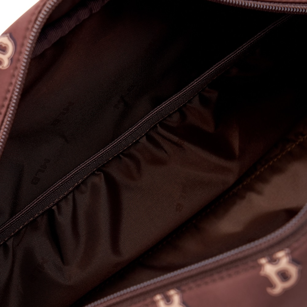  Túi Trống MLB Korea Monotive Crossbody Boston Brown - 7ACRMT13N-43BRD 