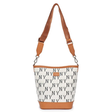  Túi Xách MLB - Big Classic Monogram JQD Bucket NY - 3ABML023N-50CRS 