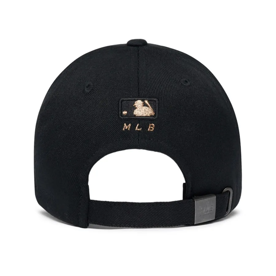  Nón MLB Korea - Diamond Stamp Ball Cap Black - 3ACP8501N 