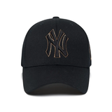  Nón MLB Korea - Diamond Stamp Ball Cap Black - 3ACP8501N 
