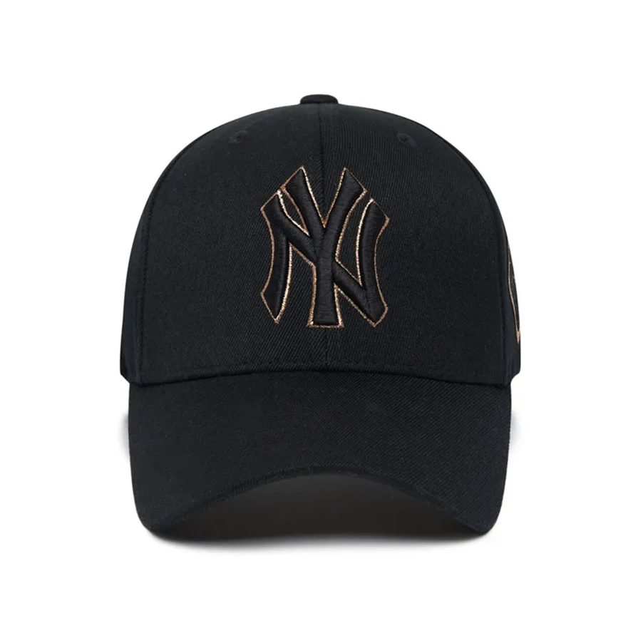  Nón MLB Korea - Diamond Stamp Ball Cap Black - 3ACP8501N 