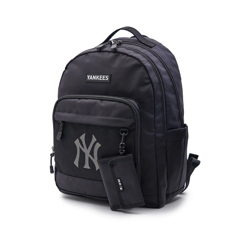  Balo MLB Korea - Bros Mesh Backpack for Upper Grades NY - 7ABKB044N-50BKS 
