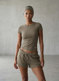  Áo Thun [Nữ] Badblood - BS Cotton Jersey Fitted 