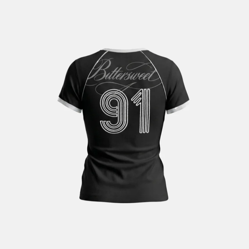 Áo Thun [Nữ] Badblood - 90s Vintage Club Crewneck Jersey 