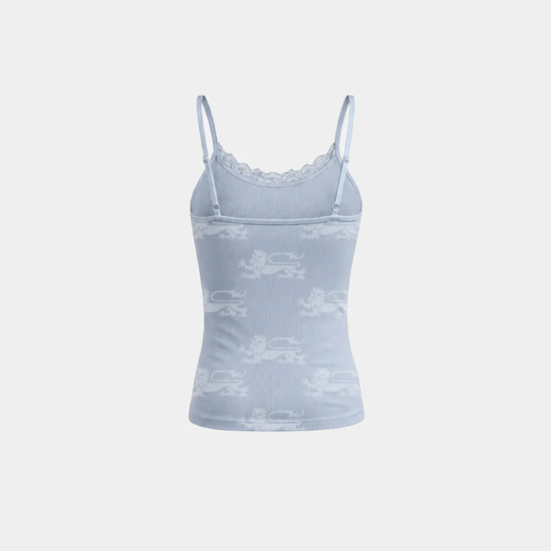  Áo Hai Dây [Nữ] Badblood - Cotton Rip Lace Camisole 