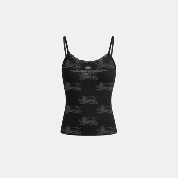  Áo Hai Dây [Nữ] Badblood - Cotton Rip Lace Camisole 