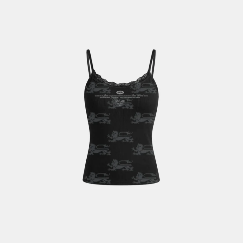 Áo Hai Dây [Nữ] Badblood - Cotton Rip Lace Camisole 