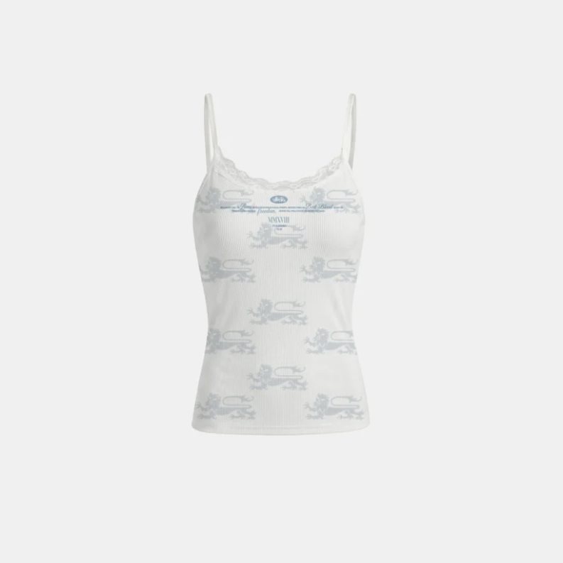  Áo Hai Dây [Nữ] Badblood - Cotton Rip Lace Camisole 