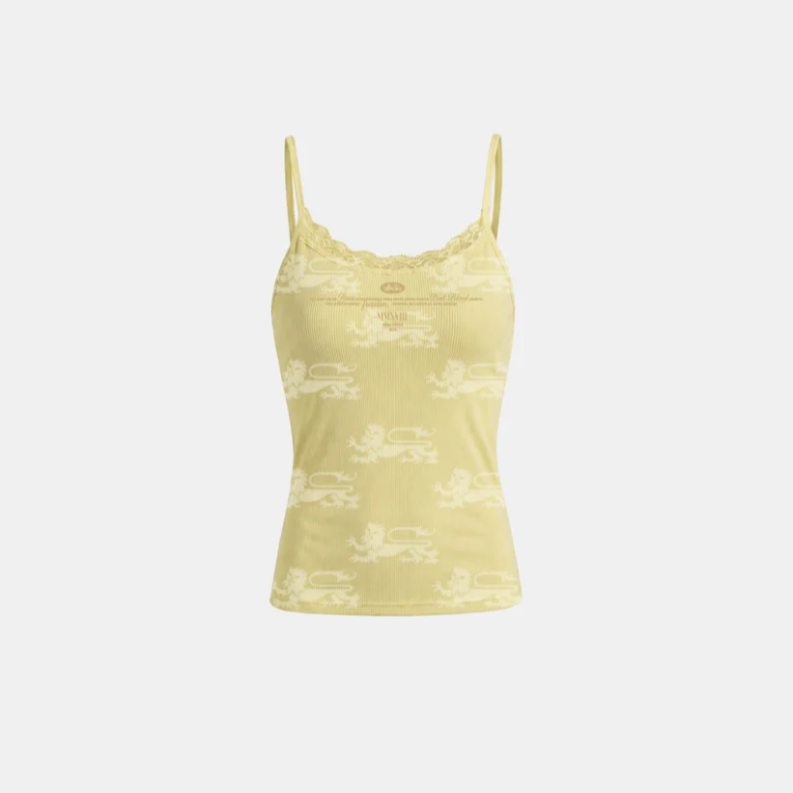  Áo Hai Dây [Nữ] Badblood - Cotton Rip Lace Camisole 