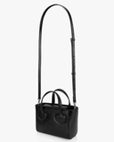  Túi Xách FindKapoor Korea - Heart Tote Bag 18 Crinkled - Black 