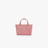  Túi Xách FindKapoor Korea - Heart Tote Bag 18 Crinkled - Pink 