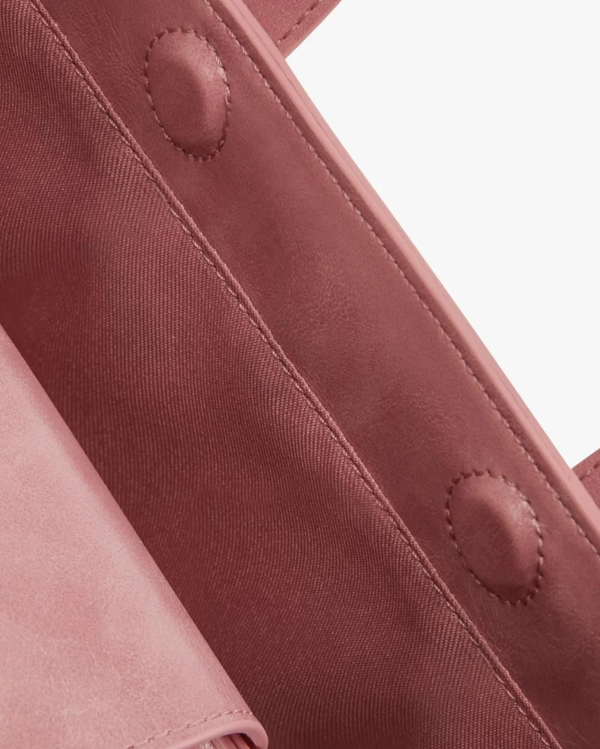  Túi Xách FindKapoor Korea - Heart Tote Bag 18 Crinkled - Pink 