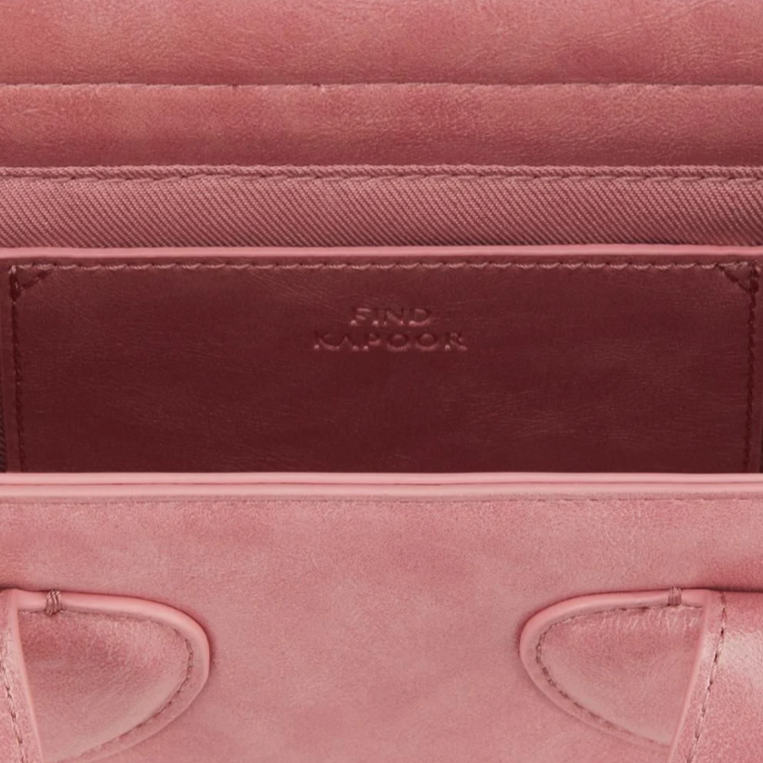  Túi Xách FindKapoor Korea - Heart Tote Bag 18 Crinkled - Pink 
