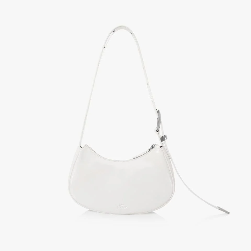  Túi Xách FindKapoor Korea - Belty Bag 25 Crinkled - White 