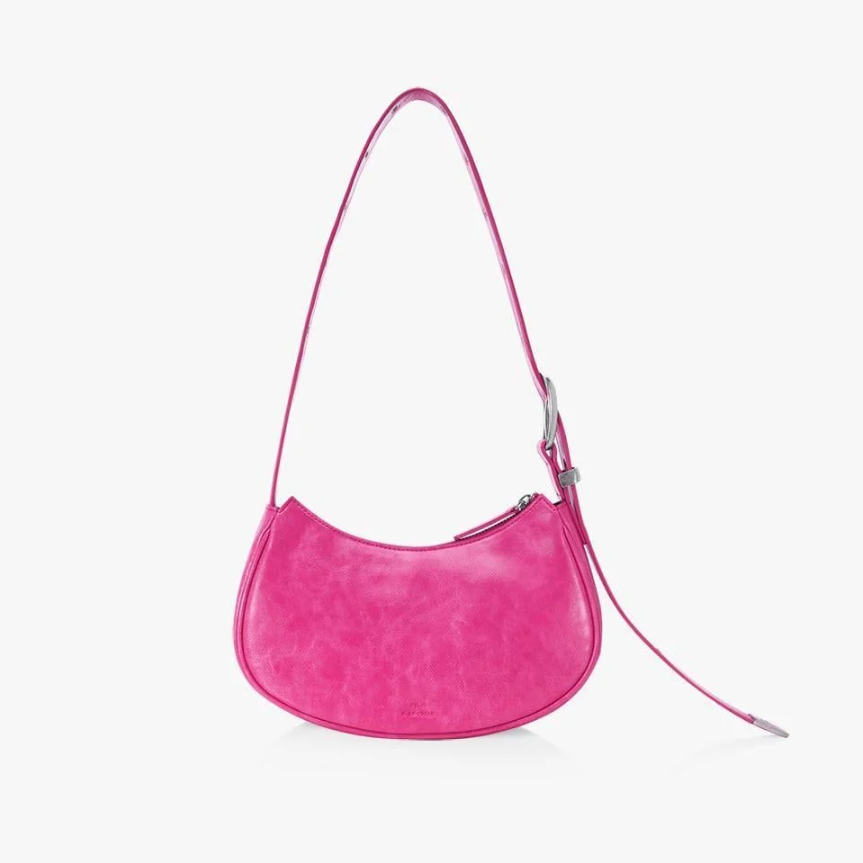  Túi Xách FindKapoor Korea - Belty Bag 25 Crinkled - Magenta 