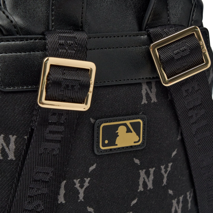  Balo MLB Korea - Monogram JQD Mini - 7ABKM066N-50BKS 