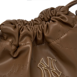  Túi Xách MLB Korea - Embo Monogram Bucket - 7ACRM086N-50BRS 