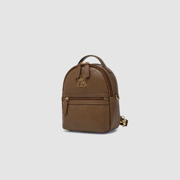 Balo MLB Korea - Embo Monogram Mini - 7ABKM056N-50BRS