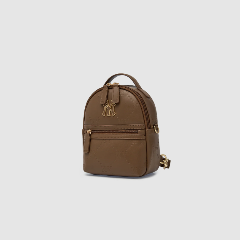  Balo MLB Korea - Embo Monogram Mini - 7ABKM056N-50BRS 