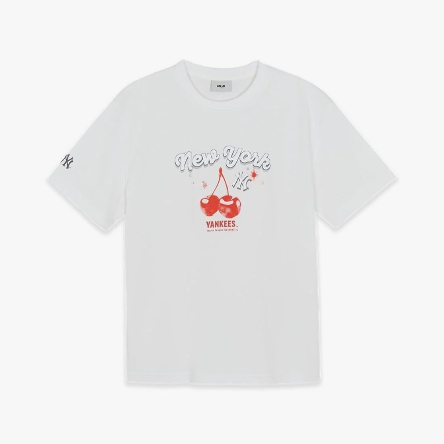  Áo Thun MLB [Unisex] Summer Fruits Lifestyle OverFit - 3ATSN6063 