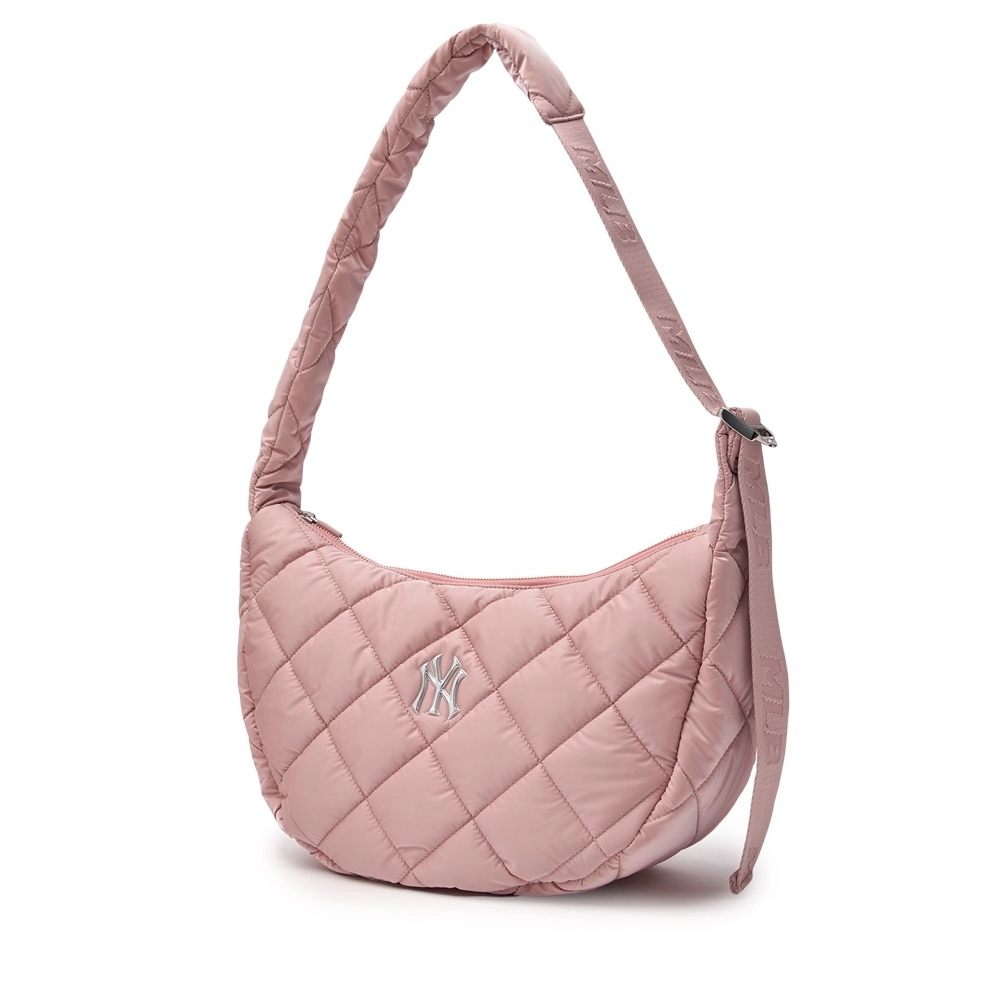  Túi Xách MLB Korea - Curve Padded Hobo NY - 3ABQL064N-50PKM 