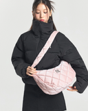  Túi Xách MLB Korea - Curve Padded Hobo NY - 3ABQL064N-50PKM 