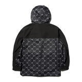  Áo Khoác Gió MLB Dia Monogram Color Block Jacquard Windbreaker Black - 3AWJM0241-50BKS 