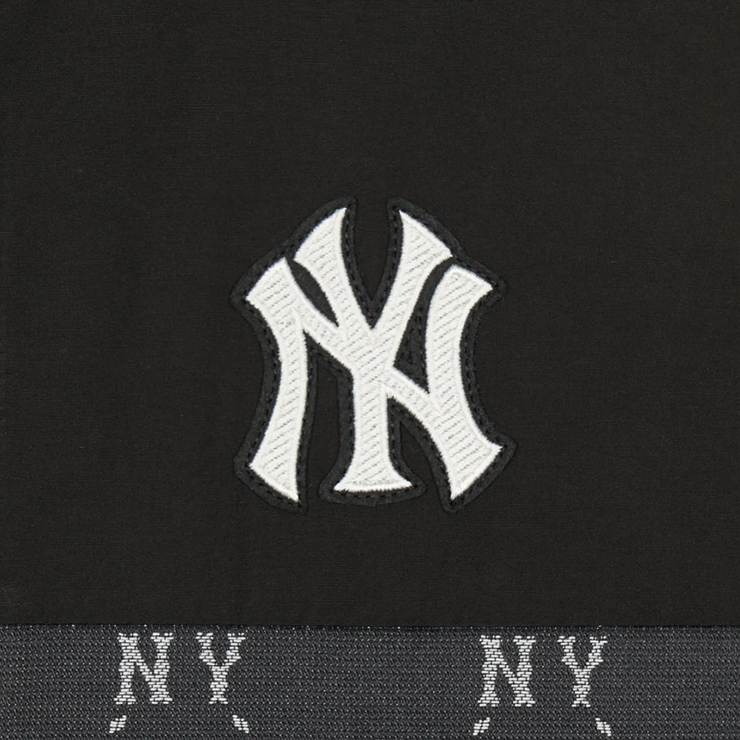  Áo Khoác Gió MLB Dia Monogram Color Block Jacquard Windbreaker Black - 3AWJM0241-50BKS 