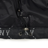  Áo Khoác Gió MLB Dia Monogram Color Block Jacquard Windbreaker Black - 3AWJM0241-50BKS 