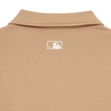  Áo Sweater MLB Korea - Basic Small Logo Half-Zip Oversized Boston Beige - 3AMTB0534-43BGS 