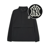  Áo Sweater MLB Korea - Basic Medium Logo Anorak NY Black - 3AWJB0234 