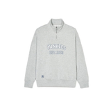  Áo Sweater MLB Korea - Varsity Overfit Half-Zip Boston Navy - 3AMTV0341-43NYS 