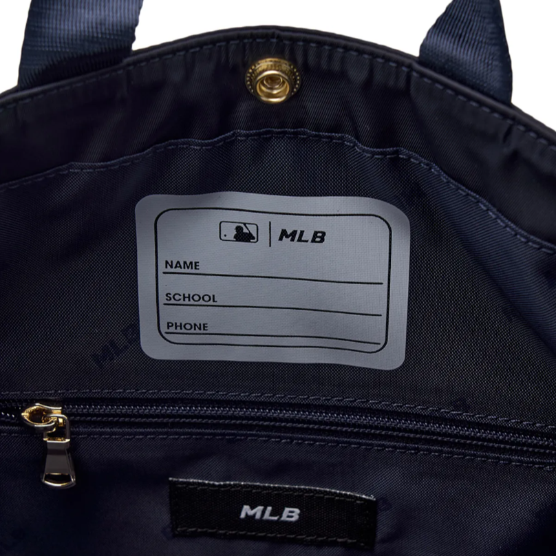  Set Balo MLB Korea - Classic Mono DTP NY Navy - 7ABKMD55N-50NYD 
