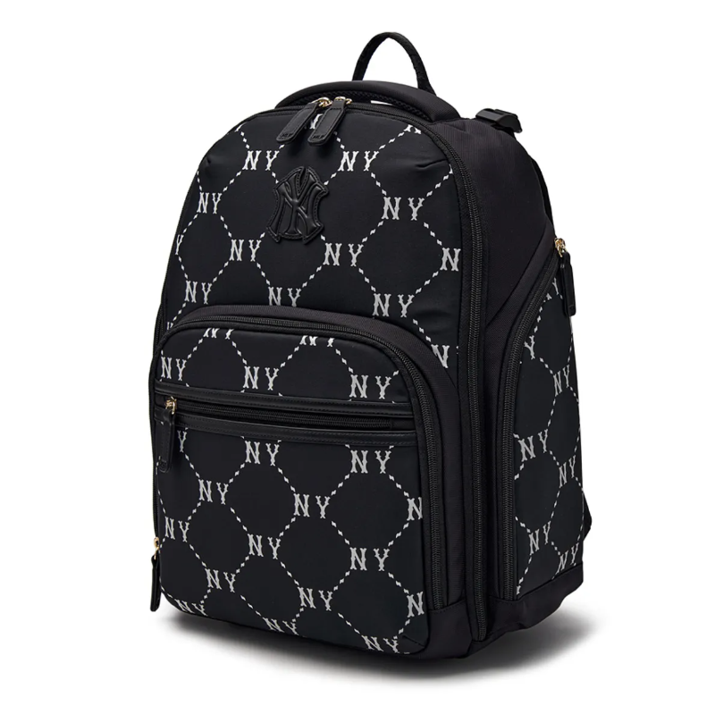  Set Balo MLB Korea Jacquard Monogram - 7ABKMD35N-50BKS 