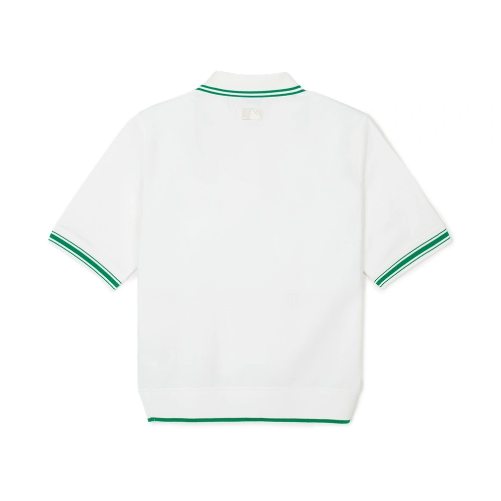  Áo Polo Crop MLB Korea [Nữ] - Basic Crop Collared NY - 3FPQB0243 
