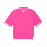  Áo Polo Crop MLB Korea [Nữ] - Basic Crop Collared NY - 3FPQB0243 