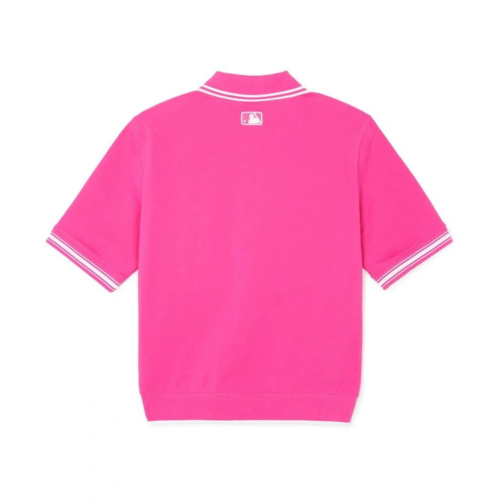  Áo Polo Crop MLB Korea [Nữ] - Basic Crop Collared NY - 3FPQB0243 