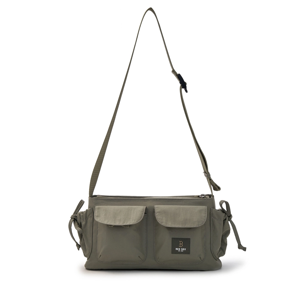  Túi Xách MLB Korea - Basic Gofcore Pocket Crossbody Boston Red Sox - 3ACRB035N-43KAP 