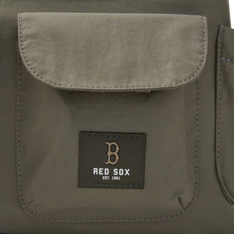 Túi Xách MLB Korea - Basic Gofcore Pocket Crossbody Boston Red Sox - 3ACRB035N-43KAP 
