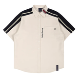  Áo Sơ Mi RMTCRW [ROMANTIC CROWN] - [Unisex] Shoulder Line Half Shirt 