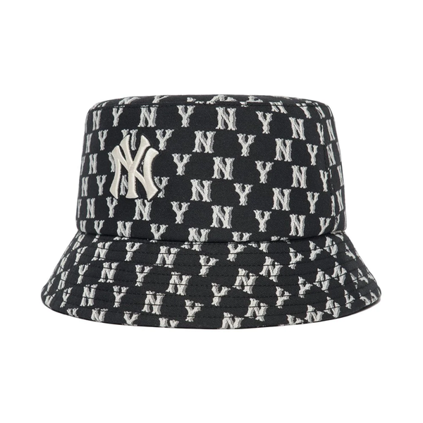  Nón Bucket MLB - Monogram Classic Bucket Hat New York Yankees - 3AHTFF02N-50BKS 