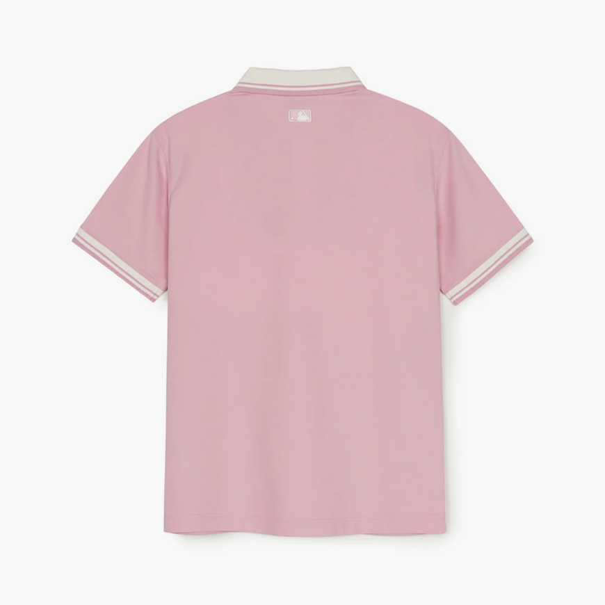 Áo Polo MLB [Unisex] - Basic Color Block Comfortable Fit Collar Boston - 3APQB0253-43PKM 