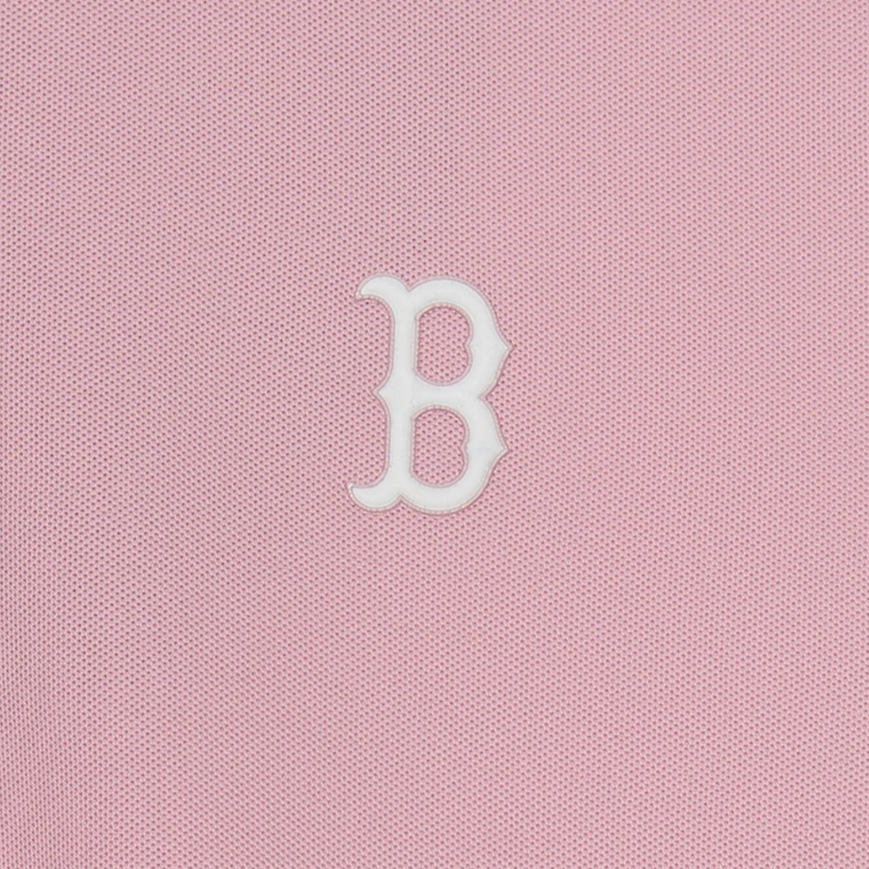  Áo Polo MLB [Unisex] - Basic Color Block Comfortable Fit Collar Boston - 3APQB0253-43PKM 
