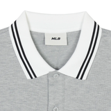  Áo Polo MLB [Unisex] - Basic Color-Blocked Comfortable Fit B - 3APQB0243-43MGS 