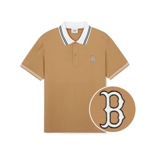 Áo Polo MLB [Unisex] - Basic Color-Blocked Comfortable Fit B - 3APQB0243-43CAL