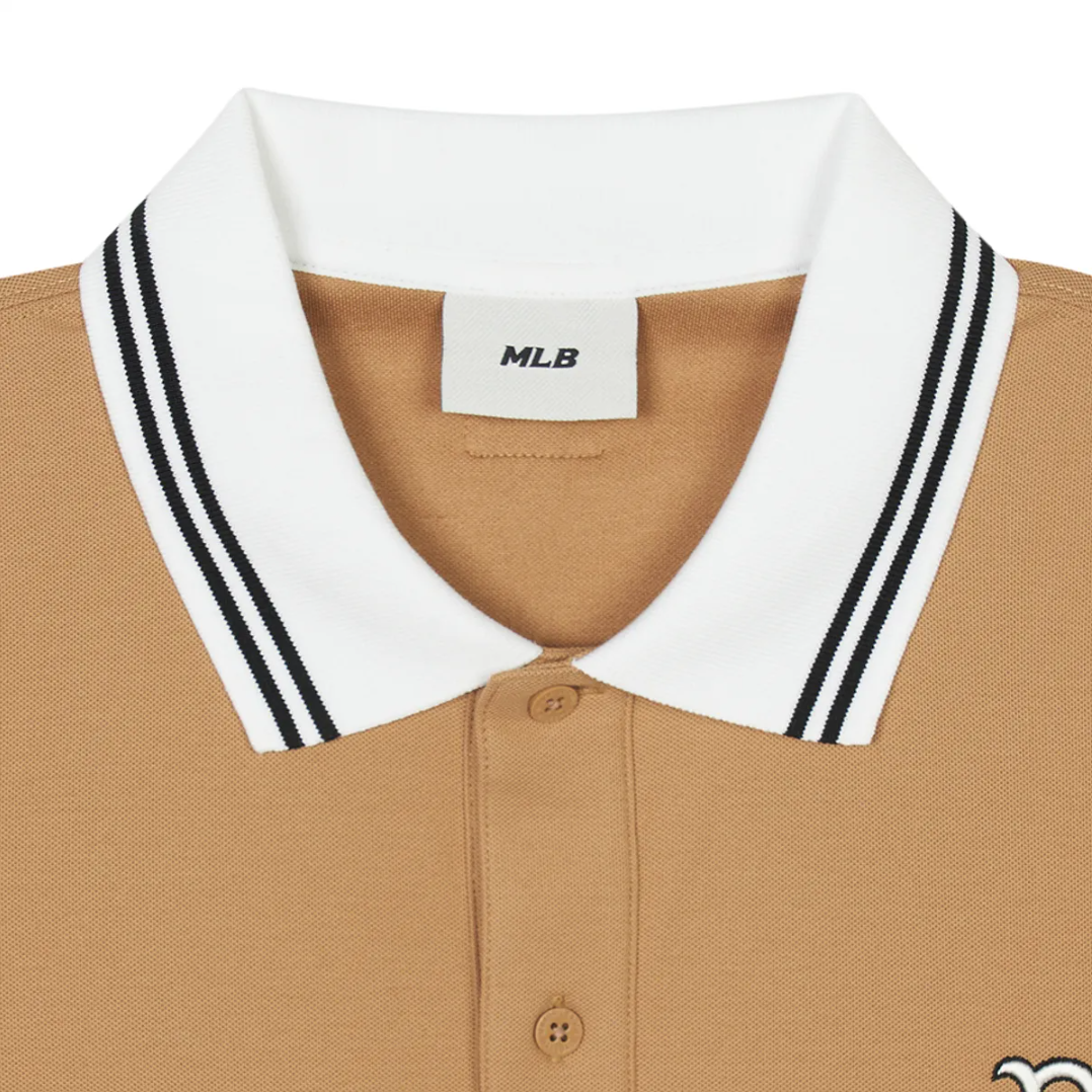  Áo Polo MLB [Unisex] - Basic Color-Blocked Comfortable Fit B - 3APQB0243-43CAL 